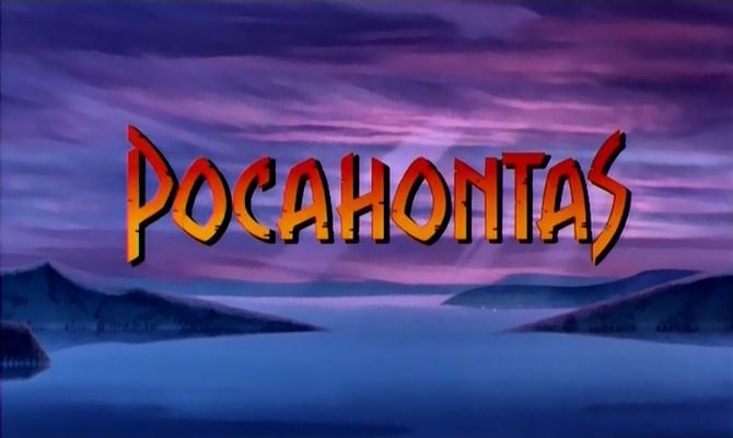 Title screen of Pocahontas