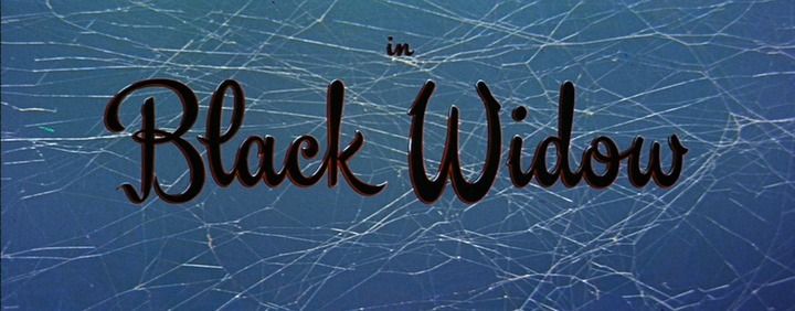 Title screen of Black Widow