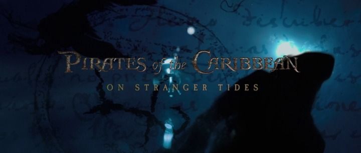 Title screen of Pirates of the Caribbean: On Stranger Tides
