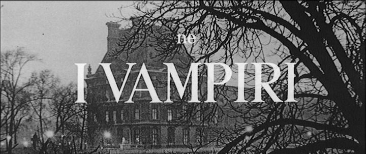 Title screen of I Vampiri