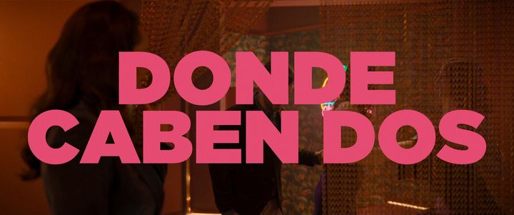 Title screen of Donde caben dos