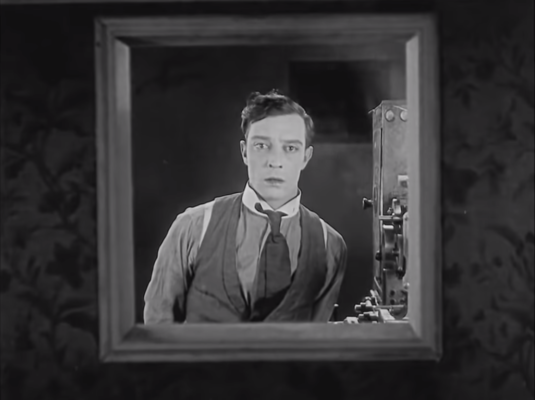 Shot from Sherlock Jr.