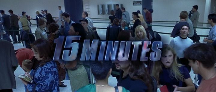 Title screen of 15 Minutes