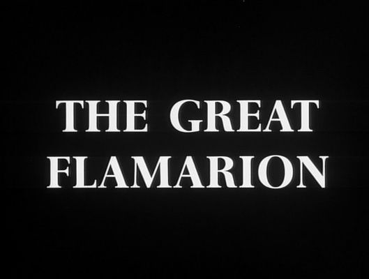 Title screen of The Great Flamarion