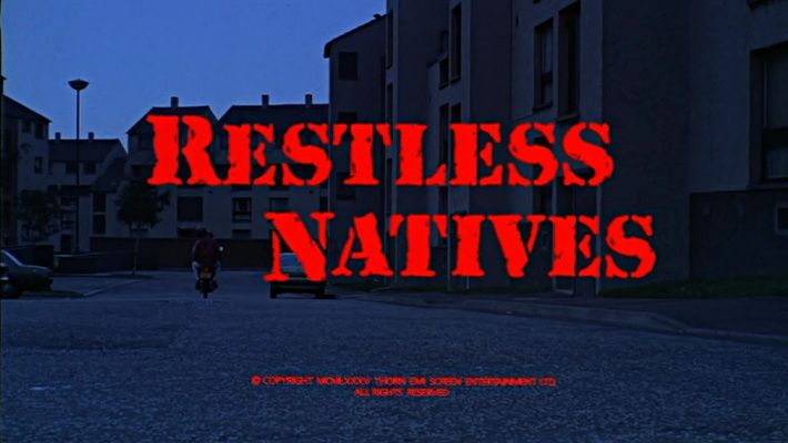 Title screen of Restless Natives