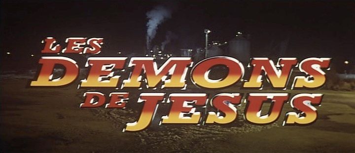 Title screen of Les démons de Jésus