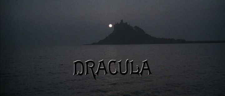 Title screen of Dracula