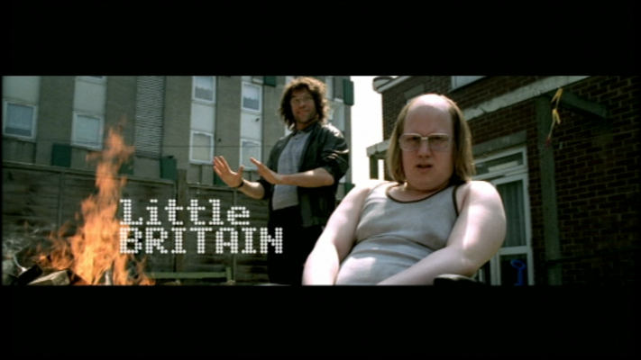 Title screen of Little Britain