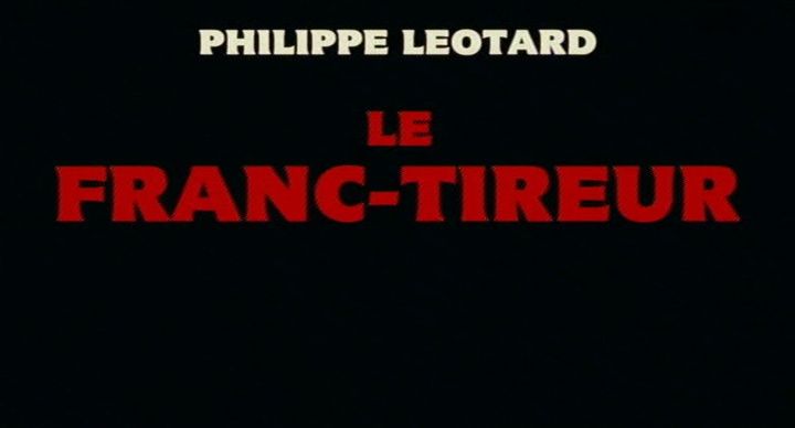 Title screen of Le franc-tireur