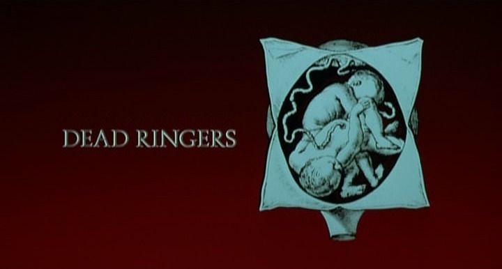 Title screen of Dead Ringers