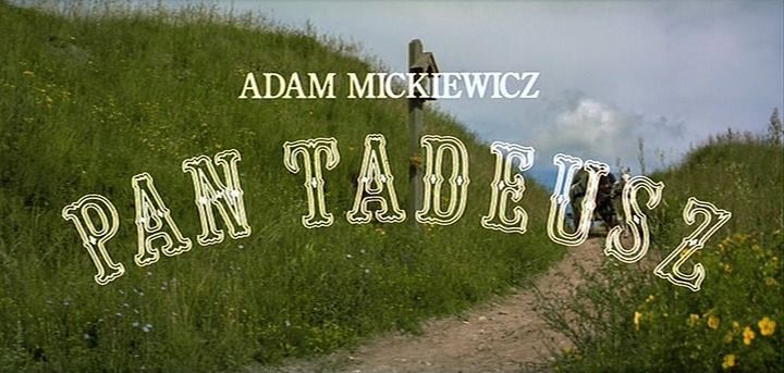 Title screen of Pan Tadeusz