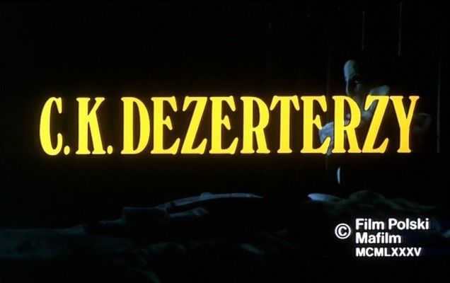 Title screen of C.K. dezerterzy