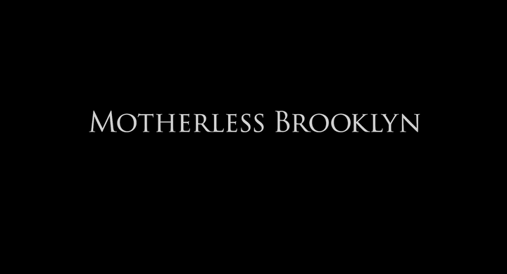 Title screen of Motherless Brooklyn