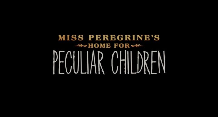 Title screen of Miss Peregrine's Home for Peculiar Children