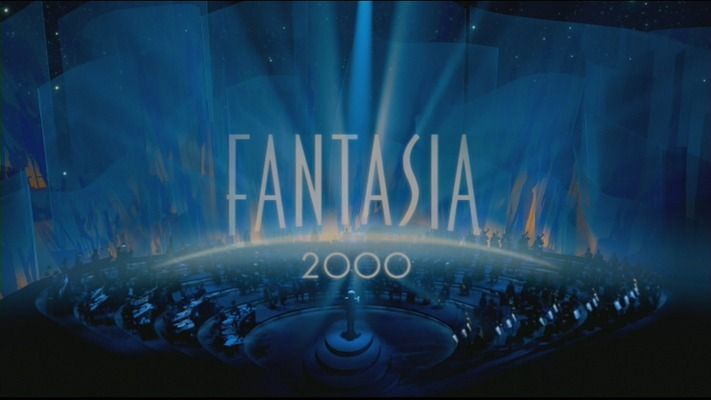Title screen of Fantasia 2000