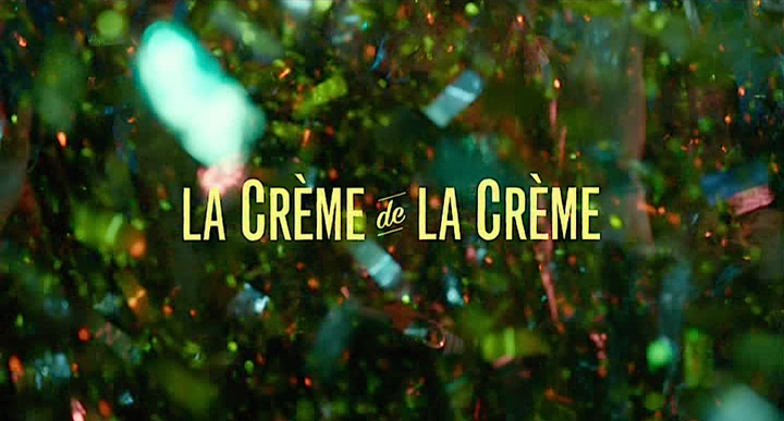 Title screen of La crème de la crème