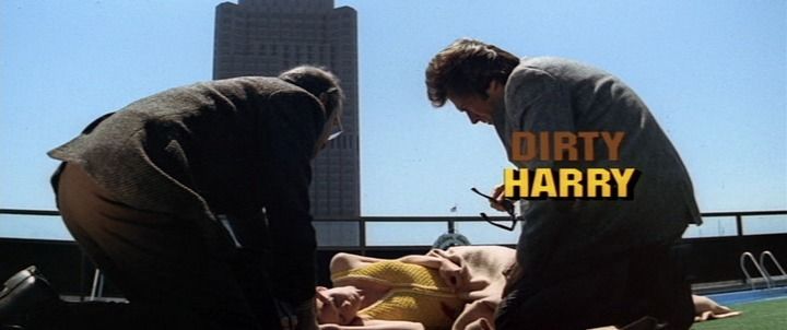 Title screen of Dirty Harry