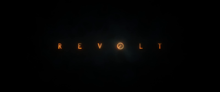 Title screen of Revolt