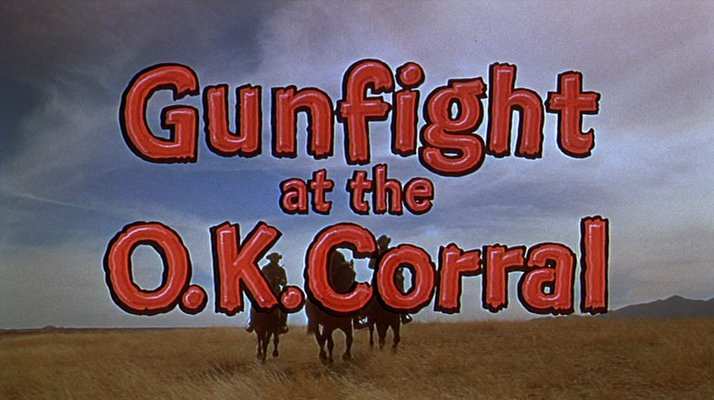 Title screen of Gunfight at the O.K. Corral