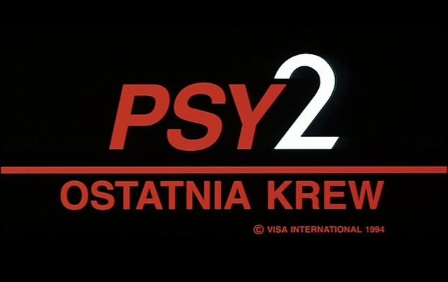 Title screen of Psy 2: Ostatnia krew