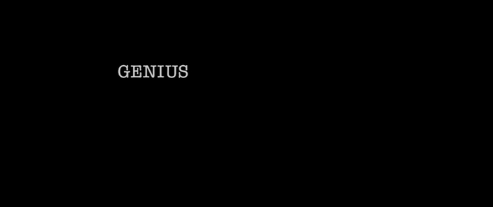 Title screen of Genius