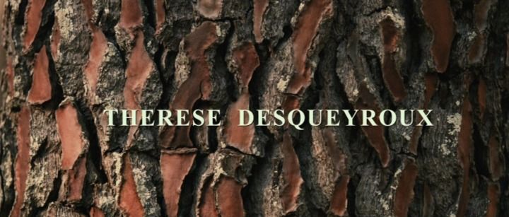 Title screen of Thérèse Desqueyroux