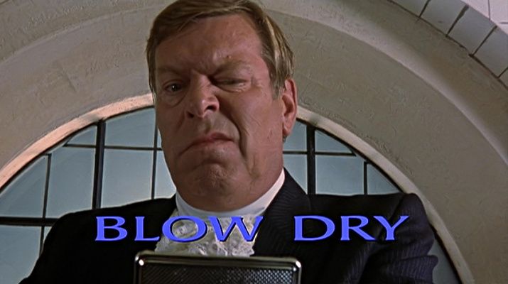 Title screen of Blow Dry