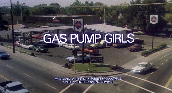 Title screen of Gas Pump Girls