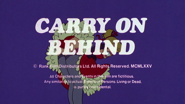 Title screen of Carry on Behind