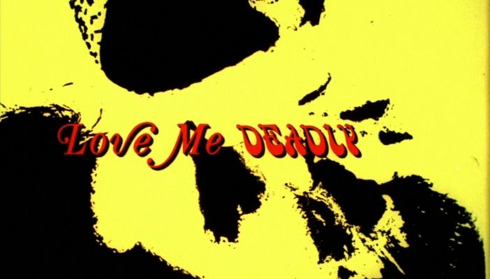 Title screen of Love Me Deadly