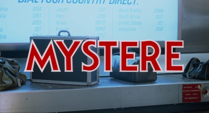 Title screen of Mystère