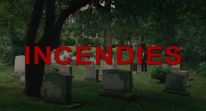 Title screen of Incendies