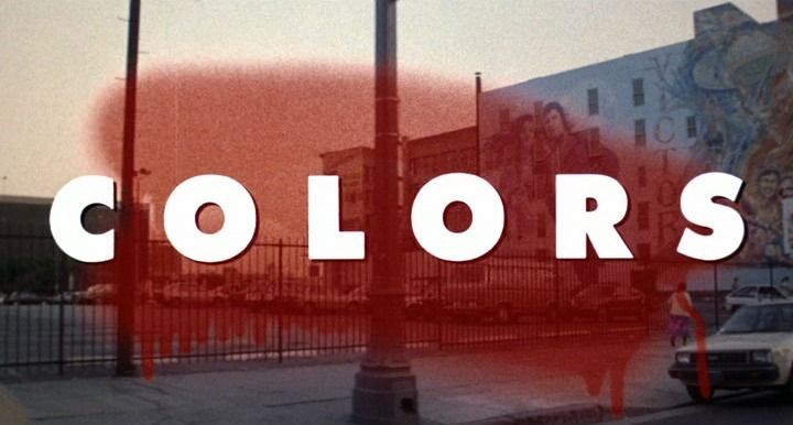 Title screen of Colors