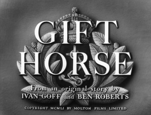 Title screen of Gift Horse