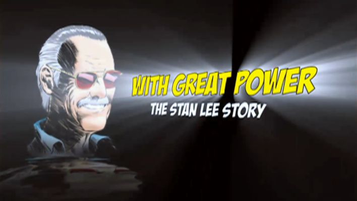 Title screen of With Great Power: The Stan Lee Story