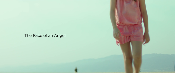 Title screen of The Face of an Angel