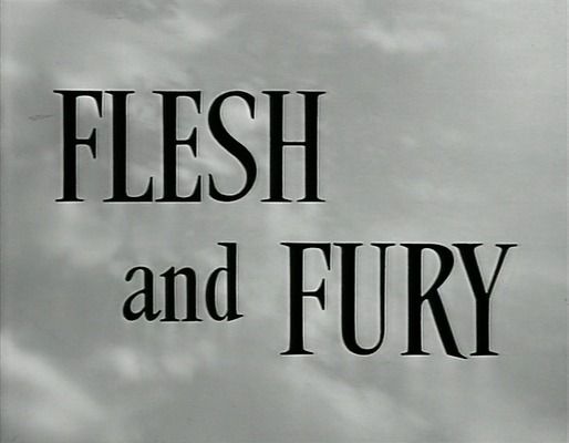 Title screen of Flesh and Fury