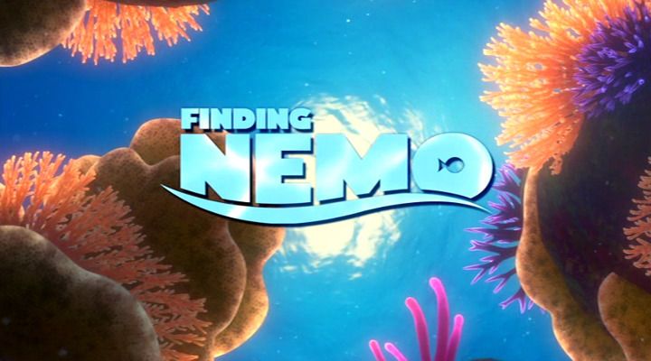Title screen of Finding Nemo