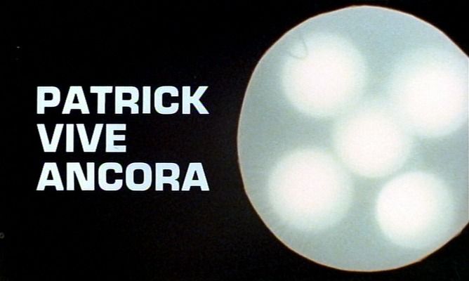 Title screen of Patrick vive ancora