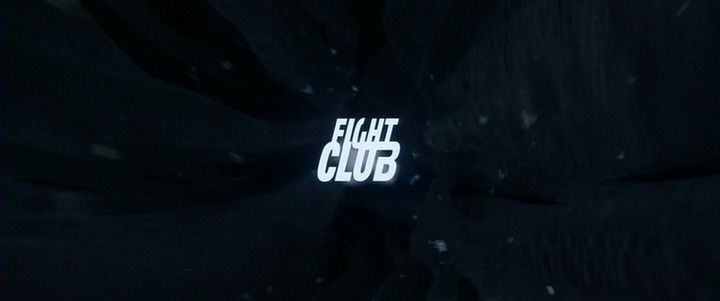 Title screen of Fight Club