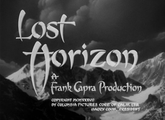 Title screen of Lost Horizon