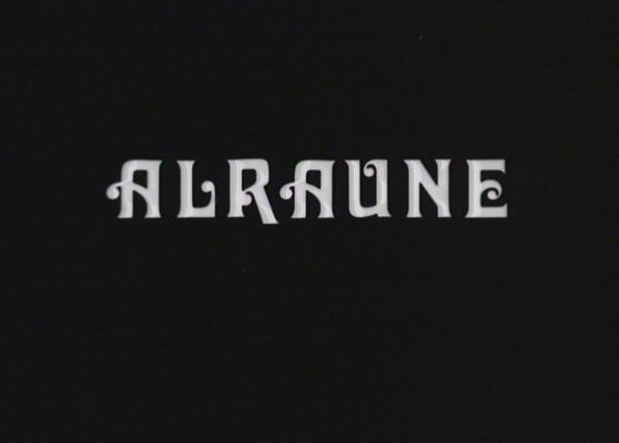 Title screen of Alraune