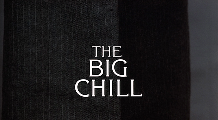 Title screen of The Big Chill