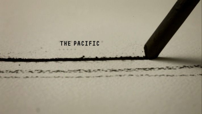 Title screen of The Pacific