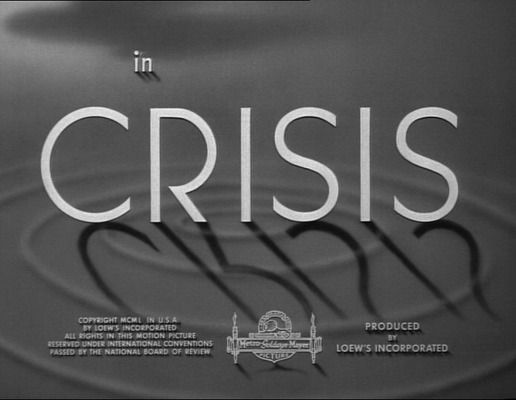 Title screen of Crisis