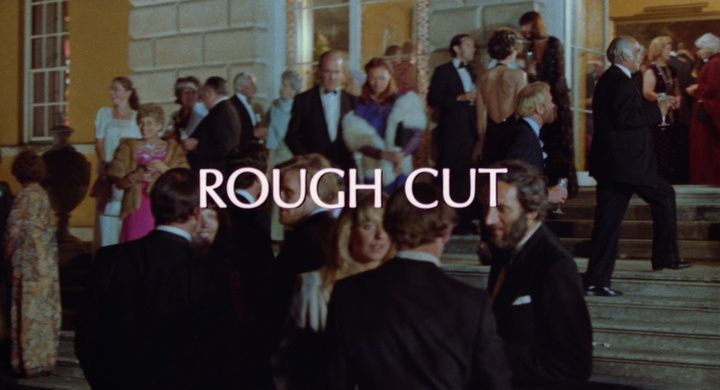 Title screen of Rough Cut