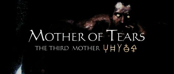 Title screen of La terza madre
