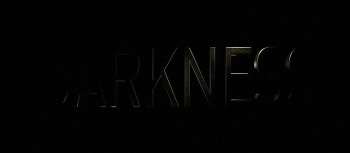 Title screen of Darkness