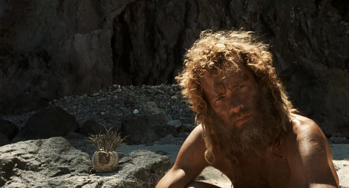 Shot from Cast Away
