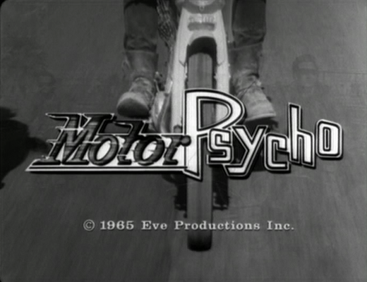 Title screen of Motor Psycho